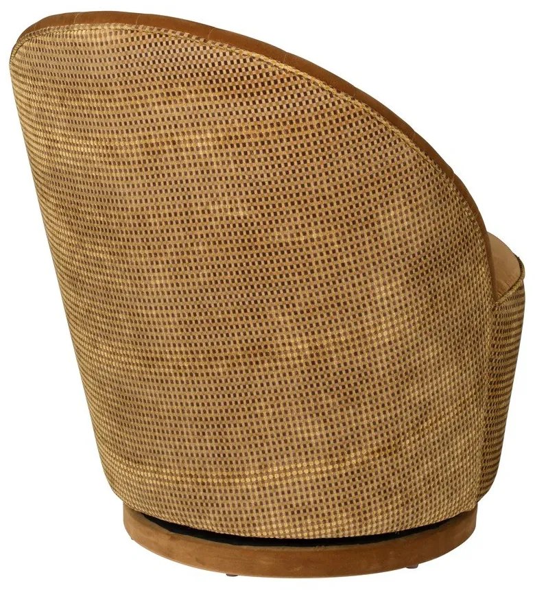 Фотьойл от кафяво кадифе Madison - Dutchbone