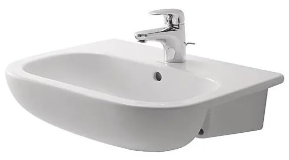 Duravit 339550000 - Умивалник за вграждане D-CODE 55x44 cm керамика/бял гланц