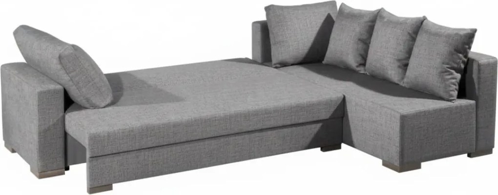 Ъгъл диван Trendy-Left-285φ 185β cm.-Light gray