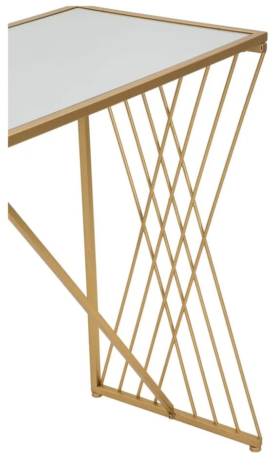 Конзолна маса в златисто 40x120 cm Easy - Mauro Ferretti