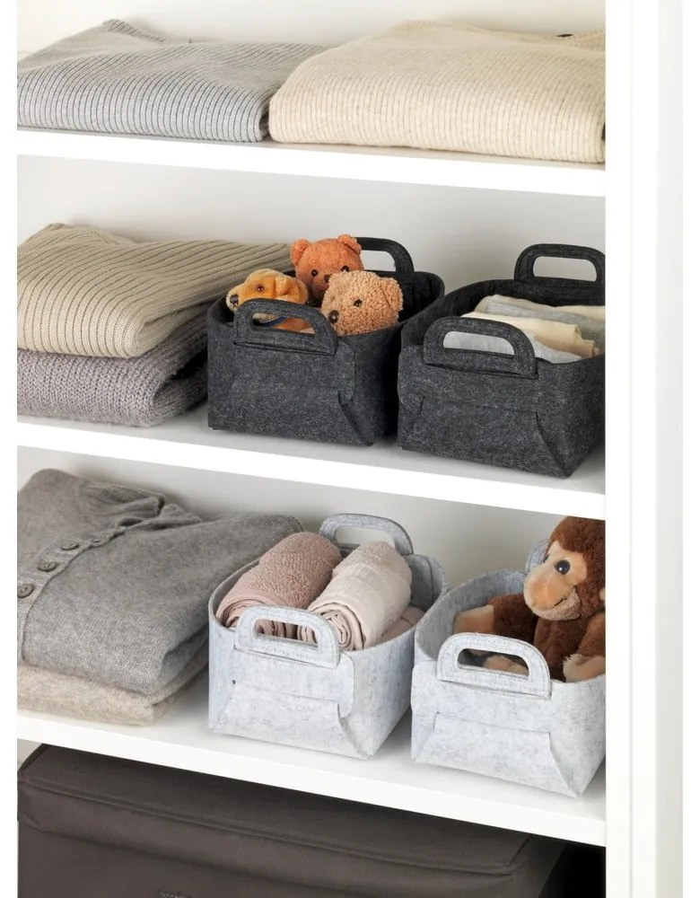 Кошници от плат в комплект от 2 Nina - Wenko