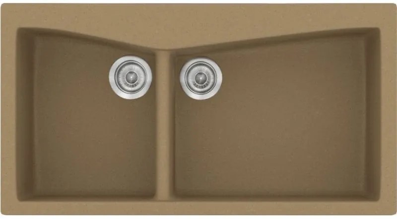 Мивка Sanitec 326-Metallic Coffee