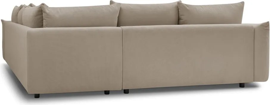 Бежов ъглов диван Ernest – Bobochic Paris