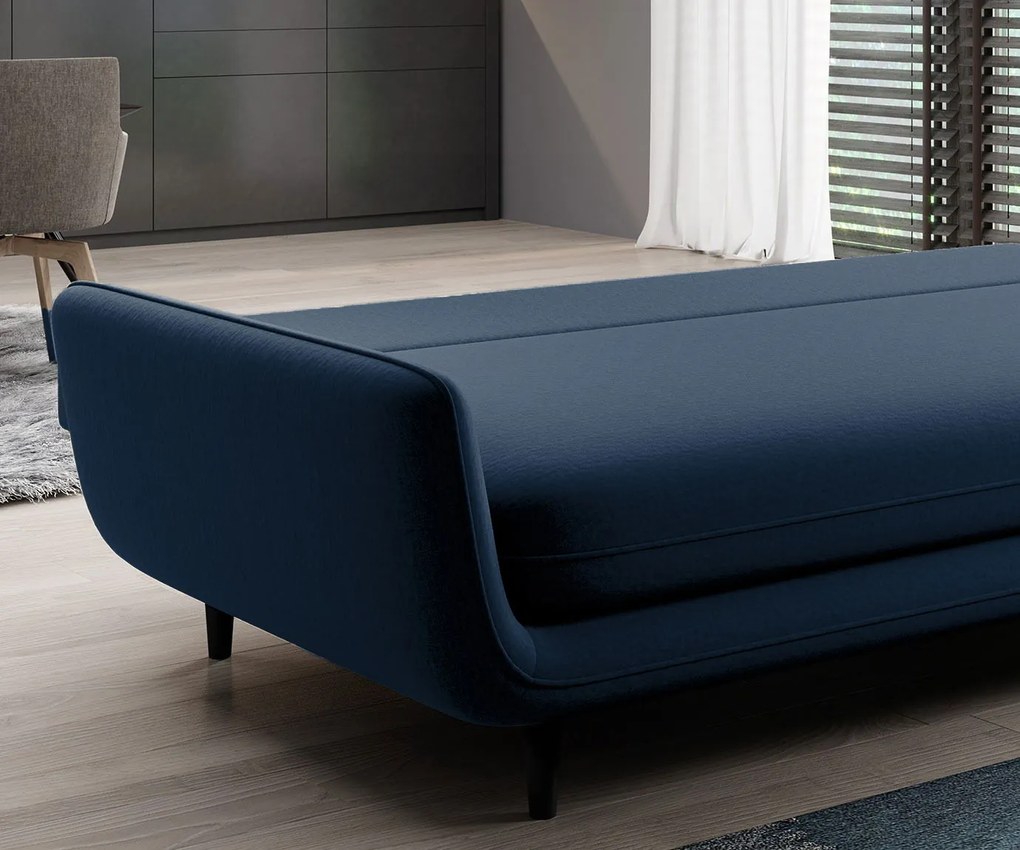 Диван Сирано двуместен-Тъмно Син