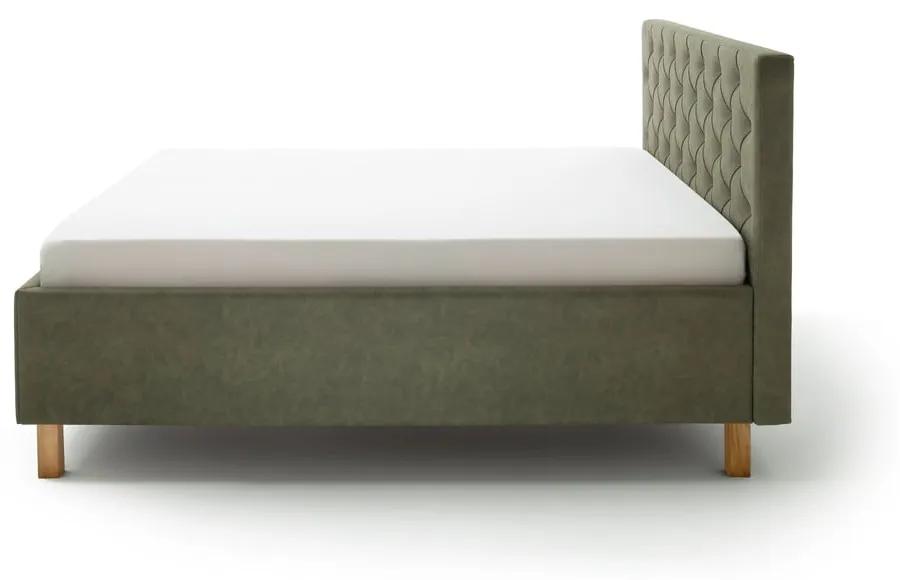 Зелено двойно легло , 160 x 200 cm San Remo - Meise Möbel