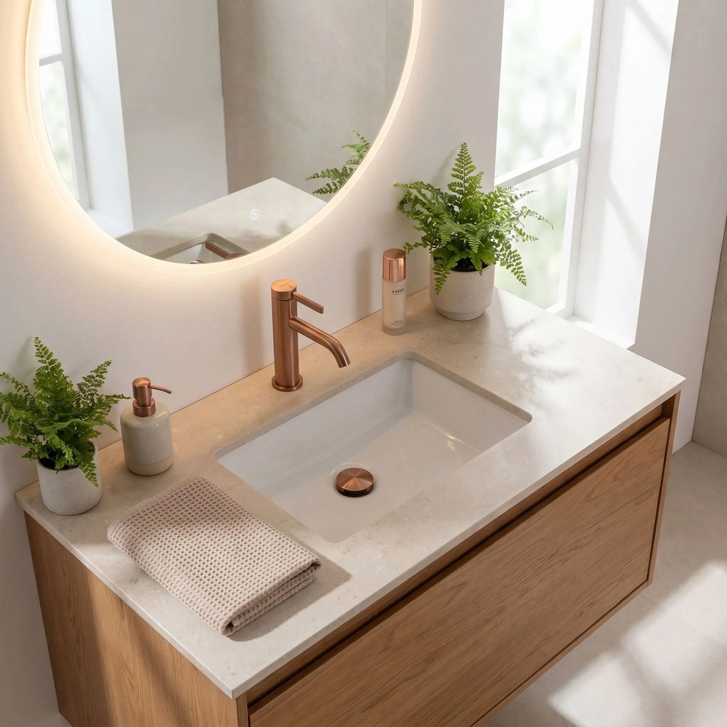 Смесител за баня Rea Rivo Brush Copper