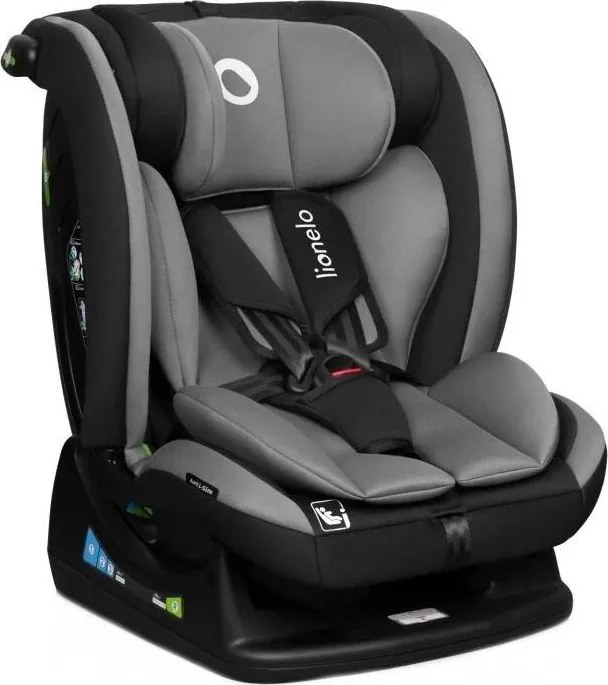 Lionelo - Автокресло AART i-Size 40-150 cm черно/сиво