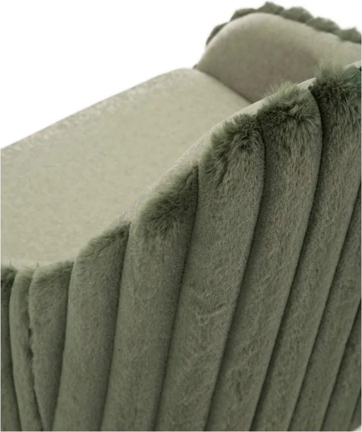 Зелени тапицирани бар столове в комплект с подлакътници 2 бр. (височина на седалката 78 cm) Alaska – Mauro Ferretti