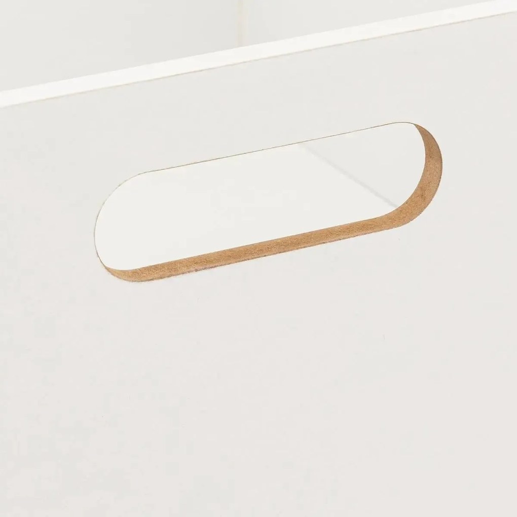 Кутия за съхранение 5five Mix & Modul, Дърво, 31x15 cm - Бял