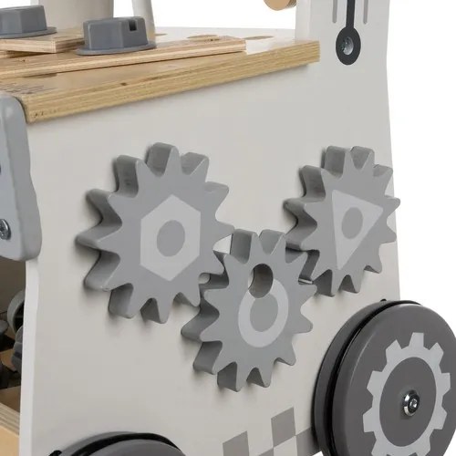 Дървена работилница за деца с инструменти - образователна играчка 3в1