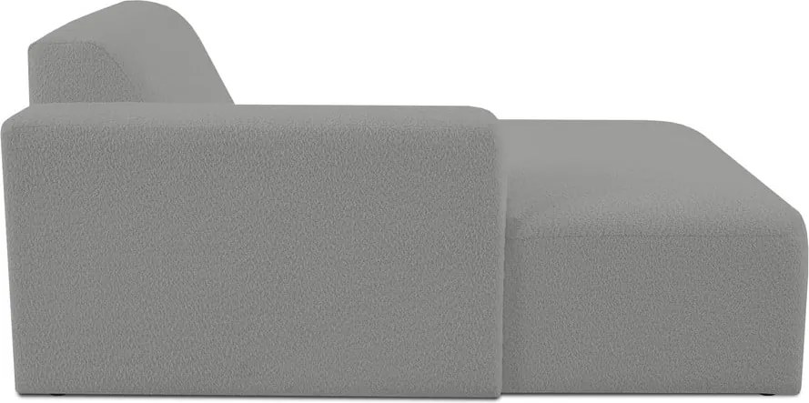 Сив модулен диван от букле (ляв ъгъл) Roxy – Scandic