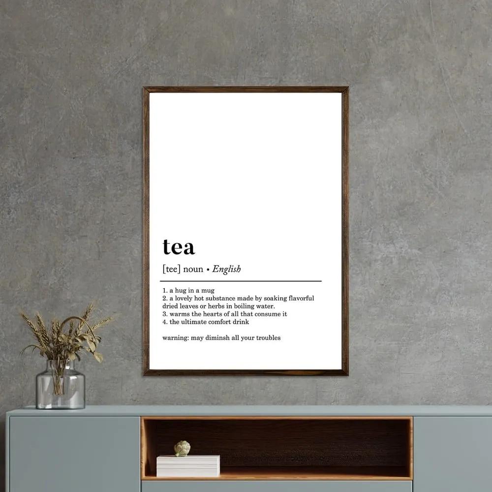 Плакат 50x70 cm Tea - Wallity