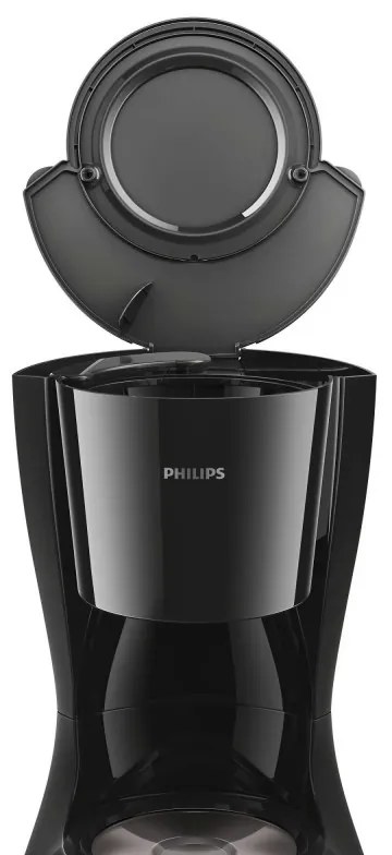 Кафемашина Philips HD7461-20-BL, 1000W, 1,2 Л, Aroma Twister, Индикатор за нивото на водата, Таймер, Черен