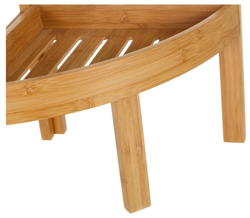 Триетажна бамбукова ъглова стойка - Casa Selección