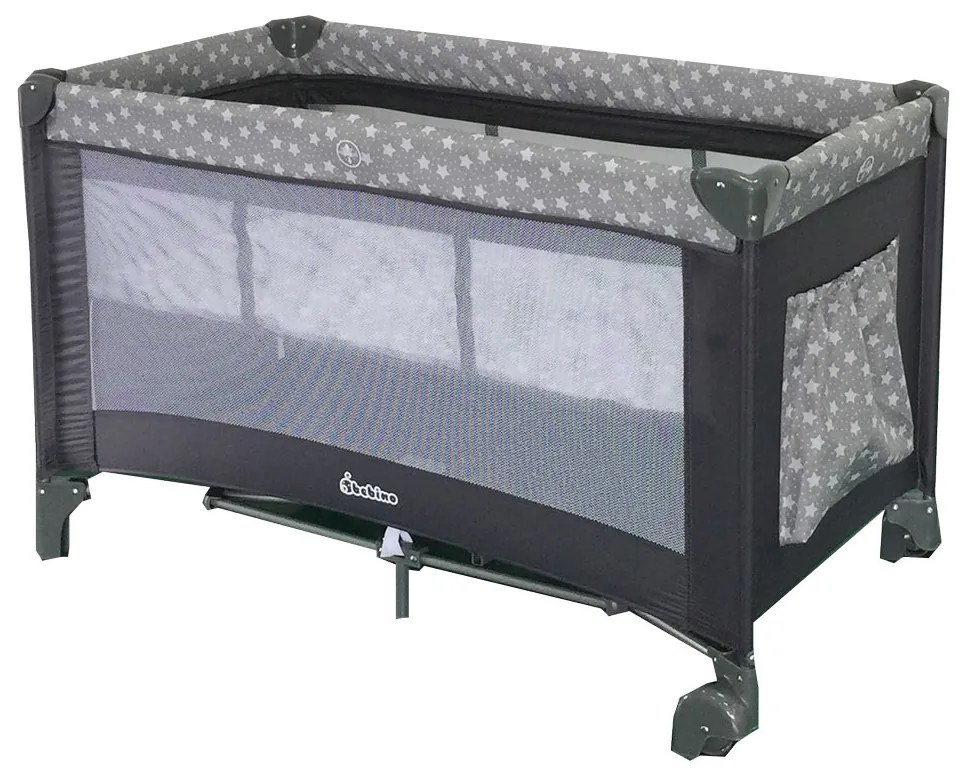 BEBINO Кошара на 2 нива FANTASY STAR DARK GREY + STAR PRINT