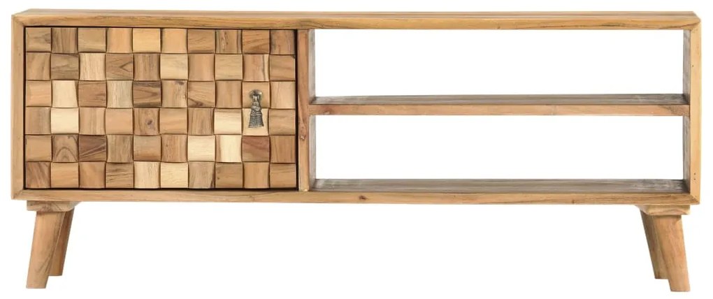287442 vidaXL ТВ шкаф, 100x30x40 см, акациево дърво масив