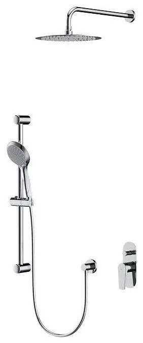 Cersanit S952-011 - Душ комплект с вграден смесител MODUO хром лъскав