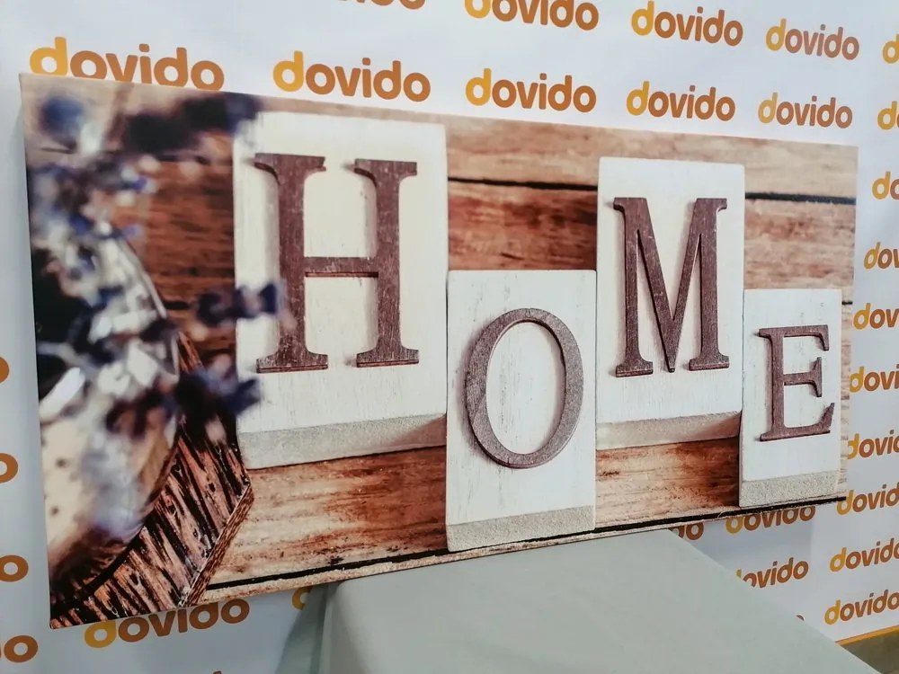Картина на платно – Буквички Home