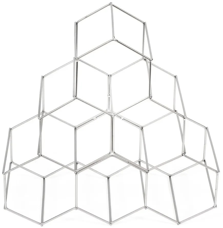 Сива метална стойка за вино - Compactor