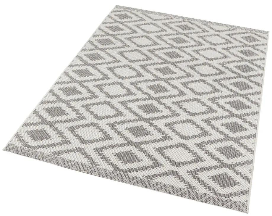 Сив и кремав килим на открито , 160 x 230 cm Isle - NORTHRUGS