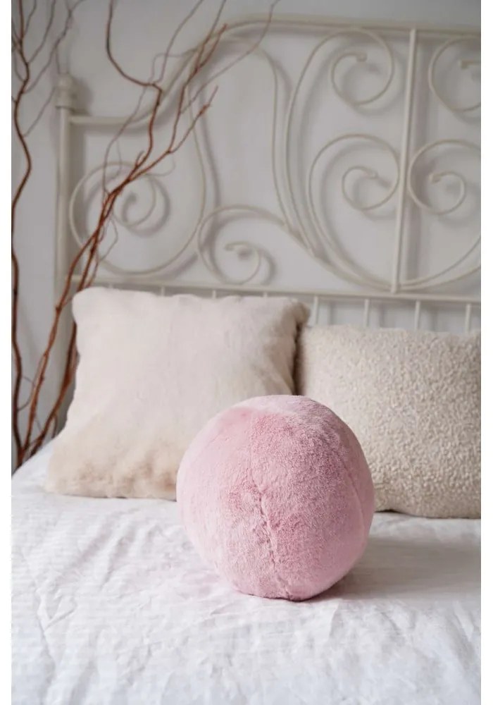 Декоративна възглавница от микроплюш ø 25 cm Top – Mioli Decor