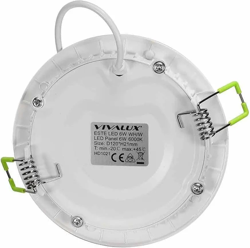 LED панел ESTE, бял, 6W, 4000K