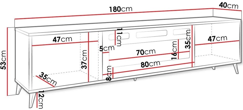 TV шкаф Ovessi EF