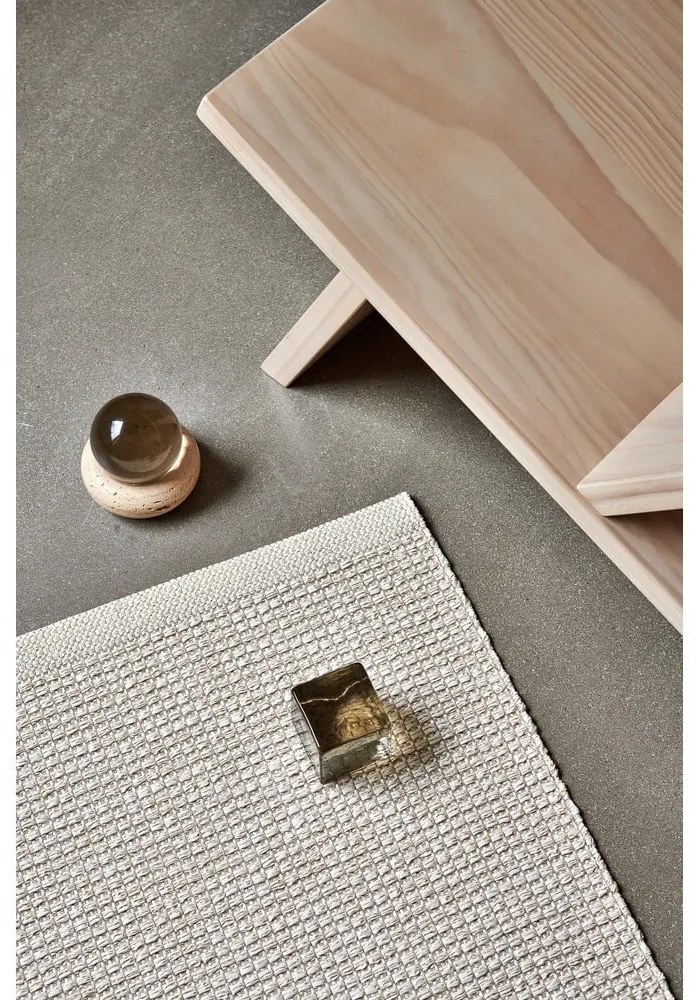 Кремава пътека за открито и закрито 70x240 cm Emm Vanilla – Pappelina