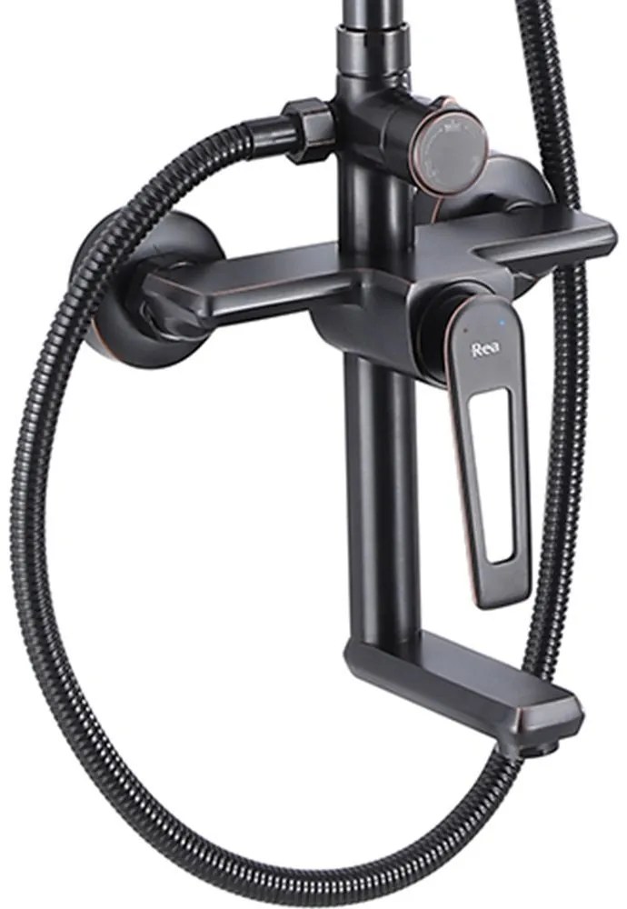 Душ система REA BLADE Old Black