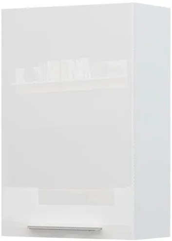 Висящ шкаф Raval V9-60-1K-White - White glossy