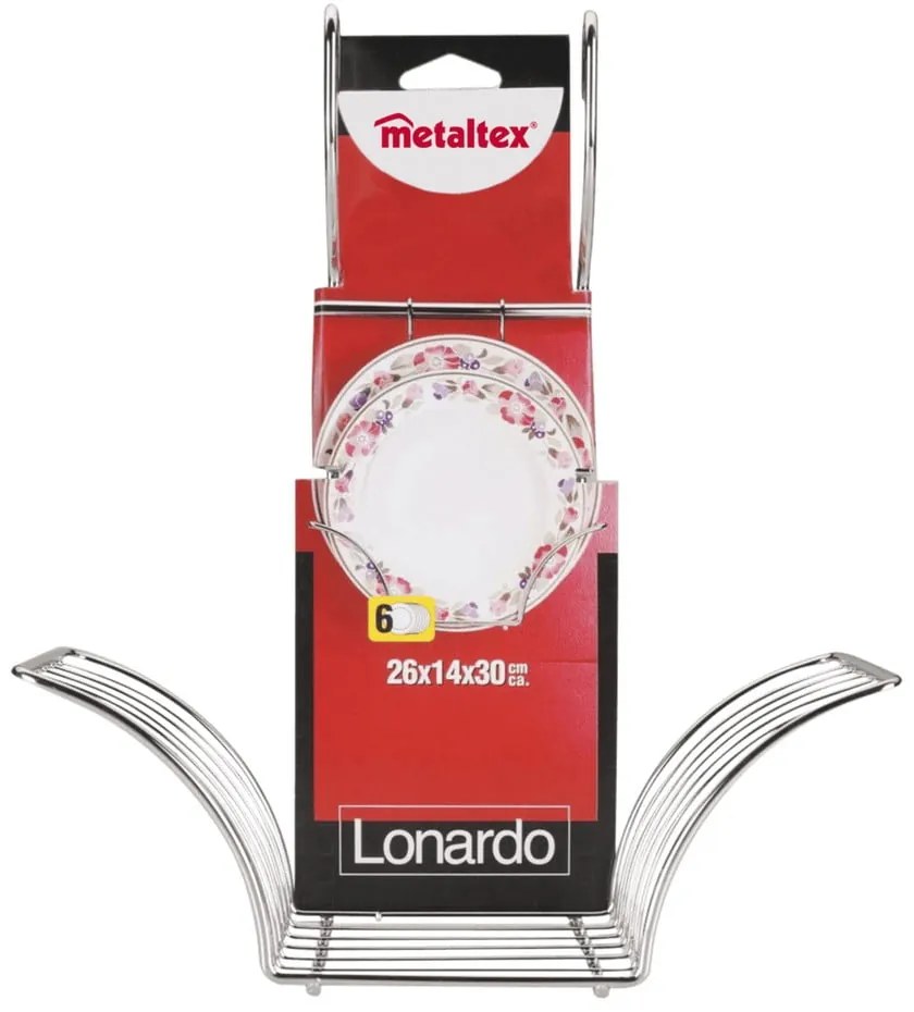 Висяща поставка за капаци от хромирана стомана Lonardo – Metaltex