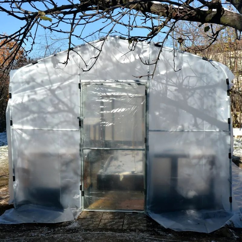 Професионална модулна оранжерия Tunnel Pro System 3 - 18 кв.м. с една врата (6x3x2m)