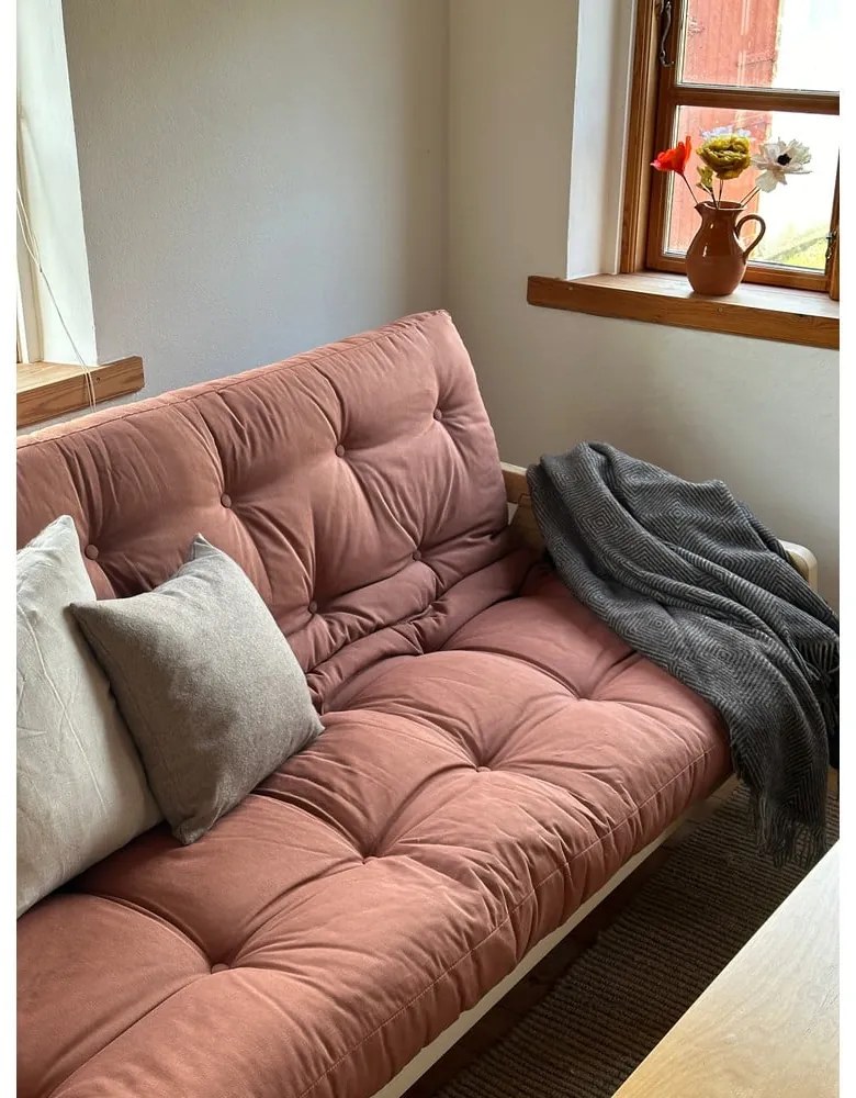 Син велурен диван 204 cm Grab - Karup Design