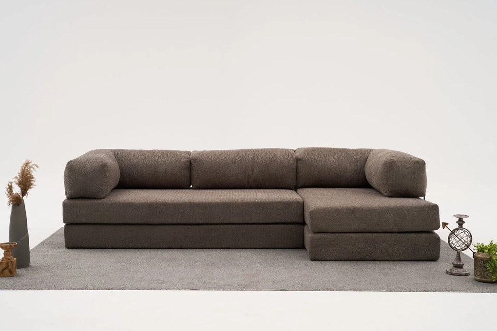Ъглов диван Comfort, цвят Сив