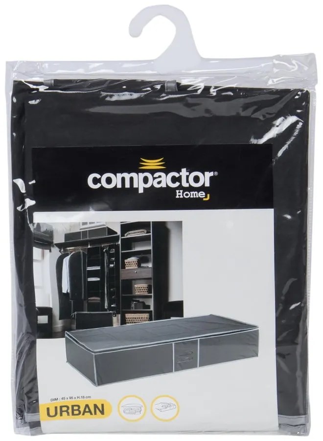 Черна кутия за съхранение под леглото Urban - Compactor
