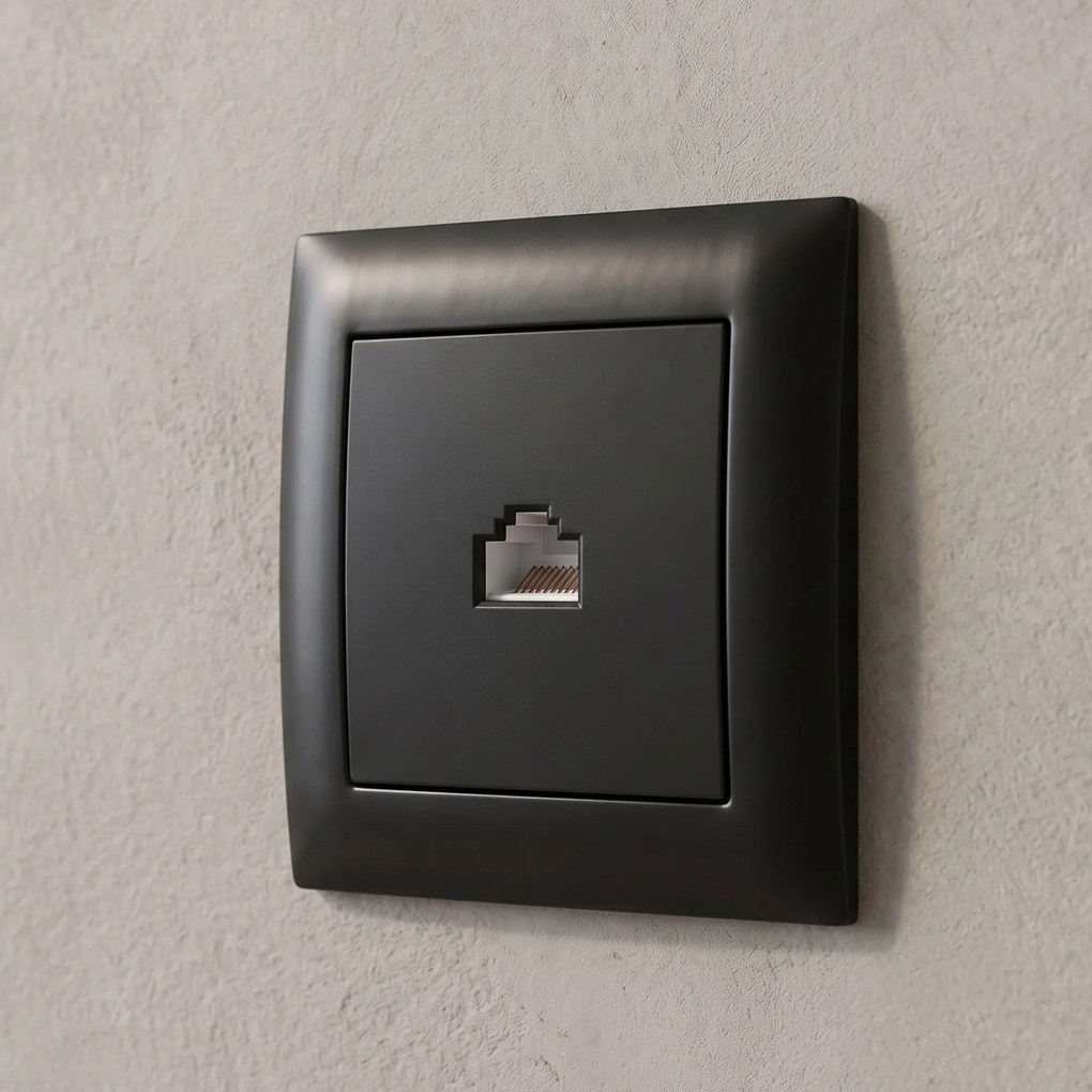 Розетка RJ45 с Рамка OSTE JNH010-S BLACK