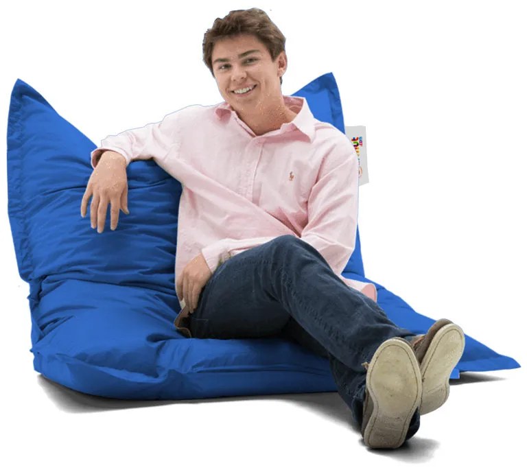 Градински пуф Cushion Pouf 100x100, цвят Син