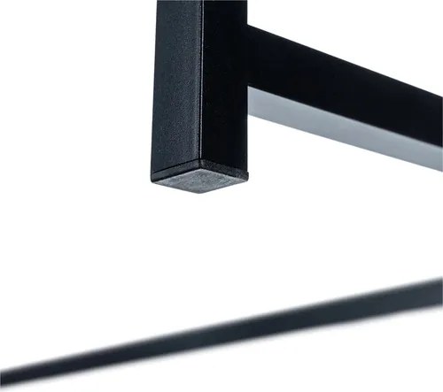 Сгъваемо бюро за компютър Ruhhy 26117 Черен, стил Лофт