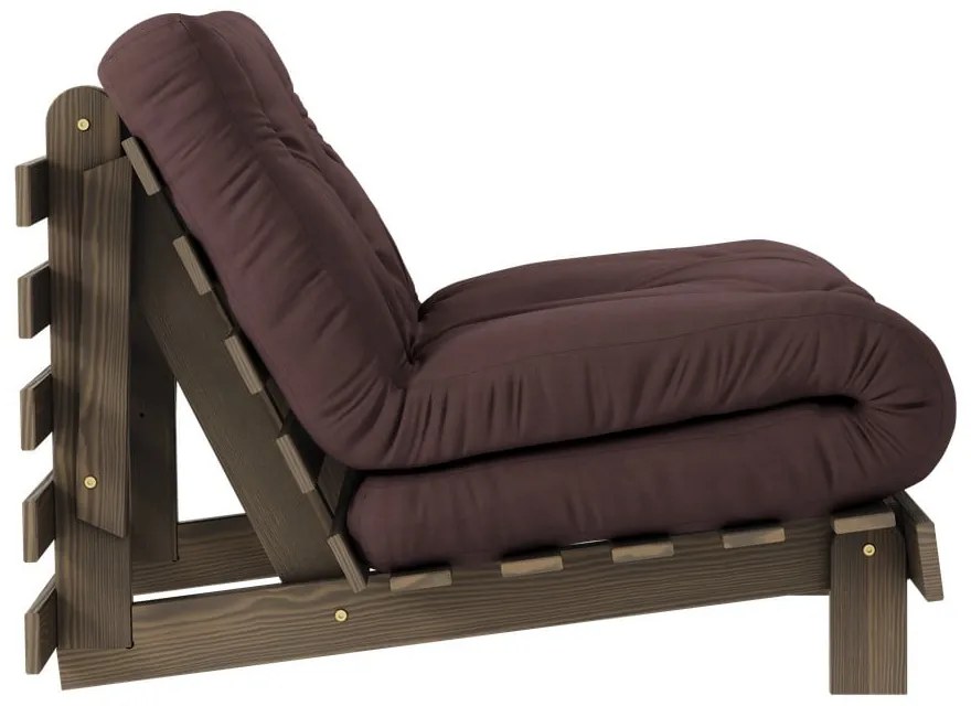 Тъмнокафяв фотьойл Roots - Karup Design