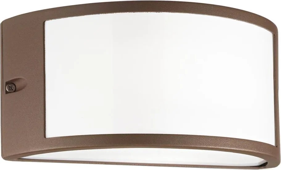 Ideal Lux - Външно стенно осветително тяло REX 1xE27/60W/230V IP44 кафяво