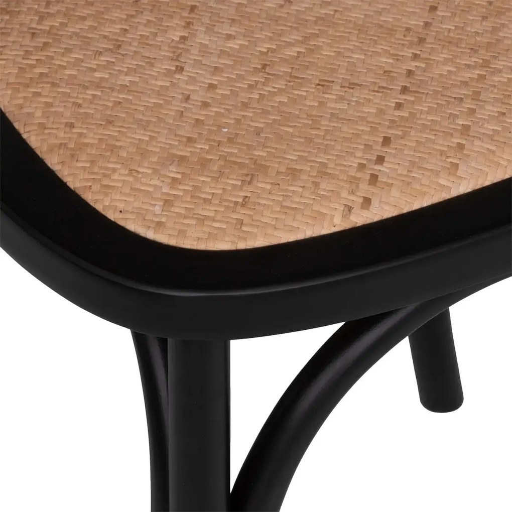 Трапезен стол atmosphera Isak, Дъб - Бял