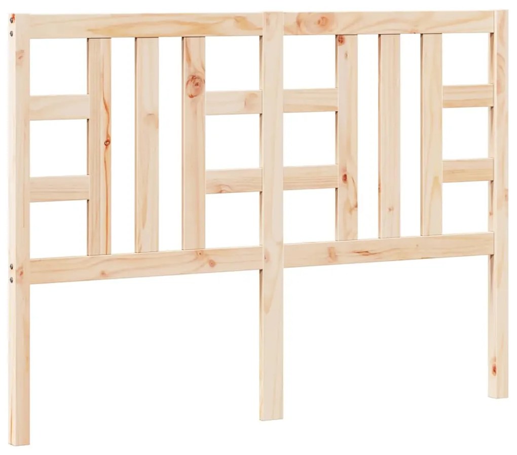 817835 vidaXL Горна табла за легло, 141x4x100 см, бор масив