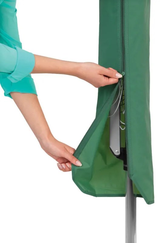 Външен простор Brabantia TopSpinner 90300265, 60 м, Метален шиш за вкопаване, Резистентен на корозия, Инокс