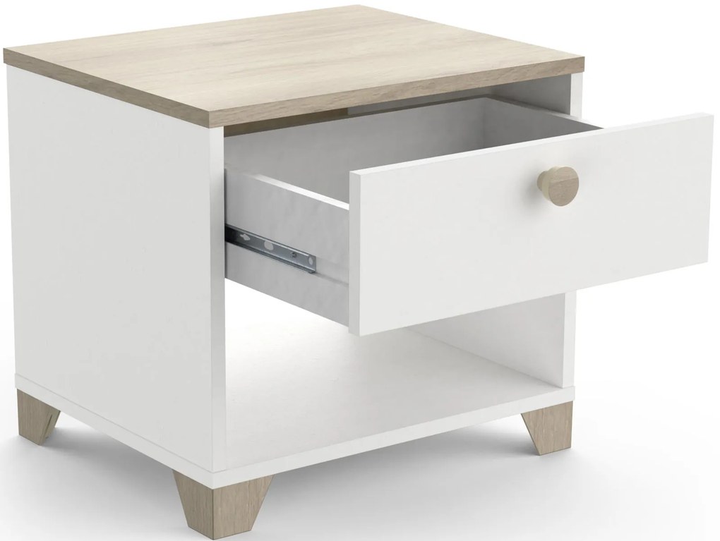 Нощно шкафче Annie-Leuko Fusiko