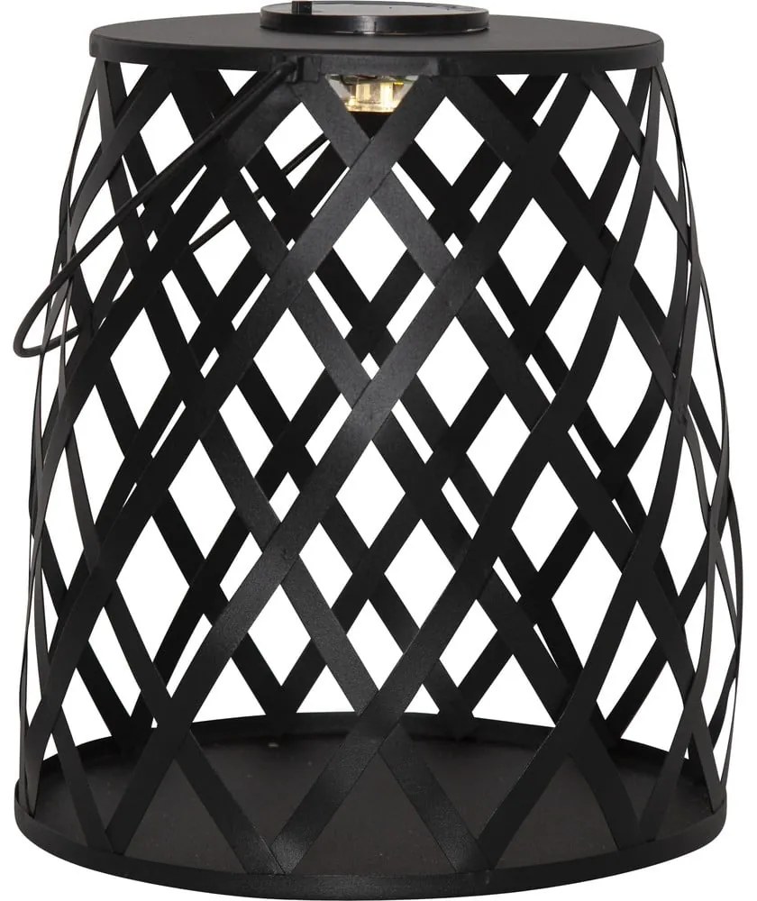 Черен LED фенер, височина 28 cm Calabria - Star Trading