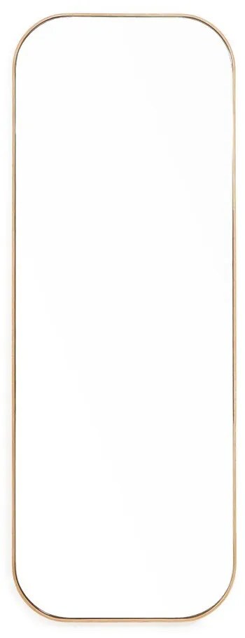 Стенно огледало с дъбова рамка , 41 x 114 cm Gaze - Wireworks