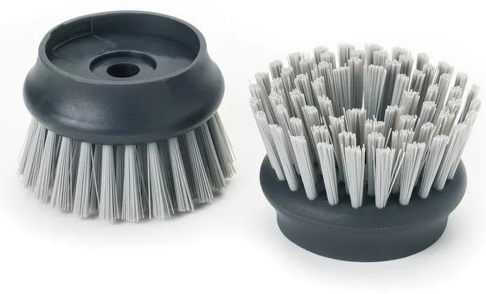 Сива четка с дозатор и стойка Palm Scrub - Joseph Joseph