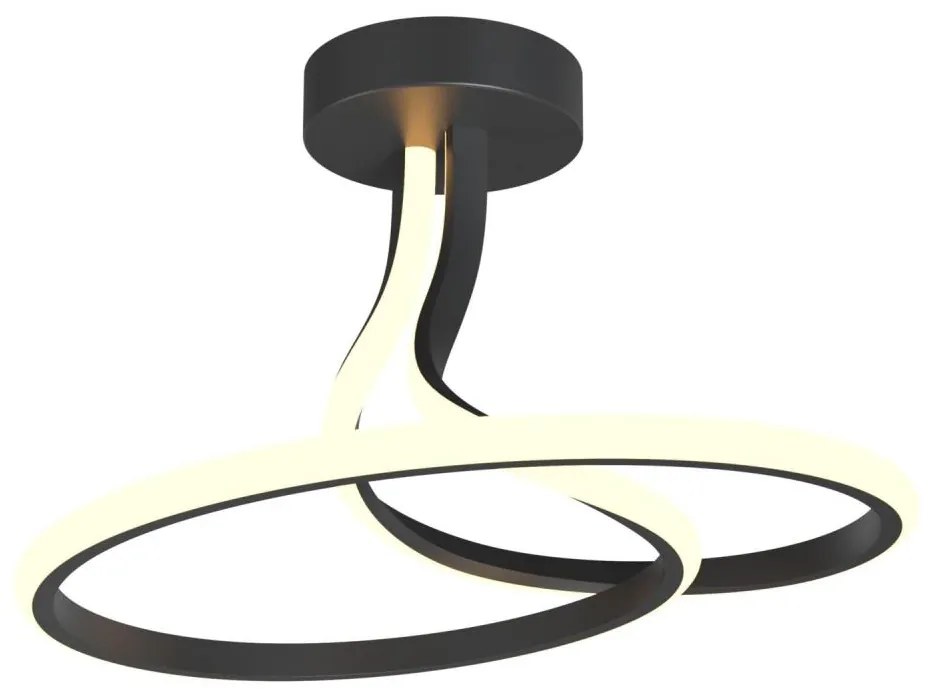 Zuma Line MX6349-1-3BT - LED полилей CLINT LED/26W/230V черен