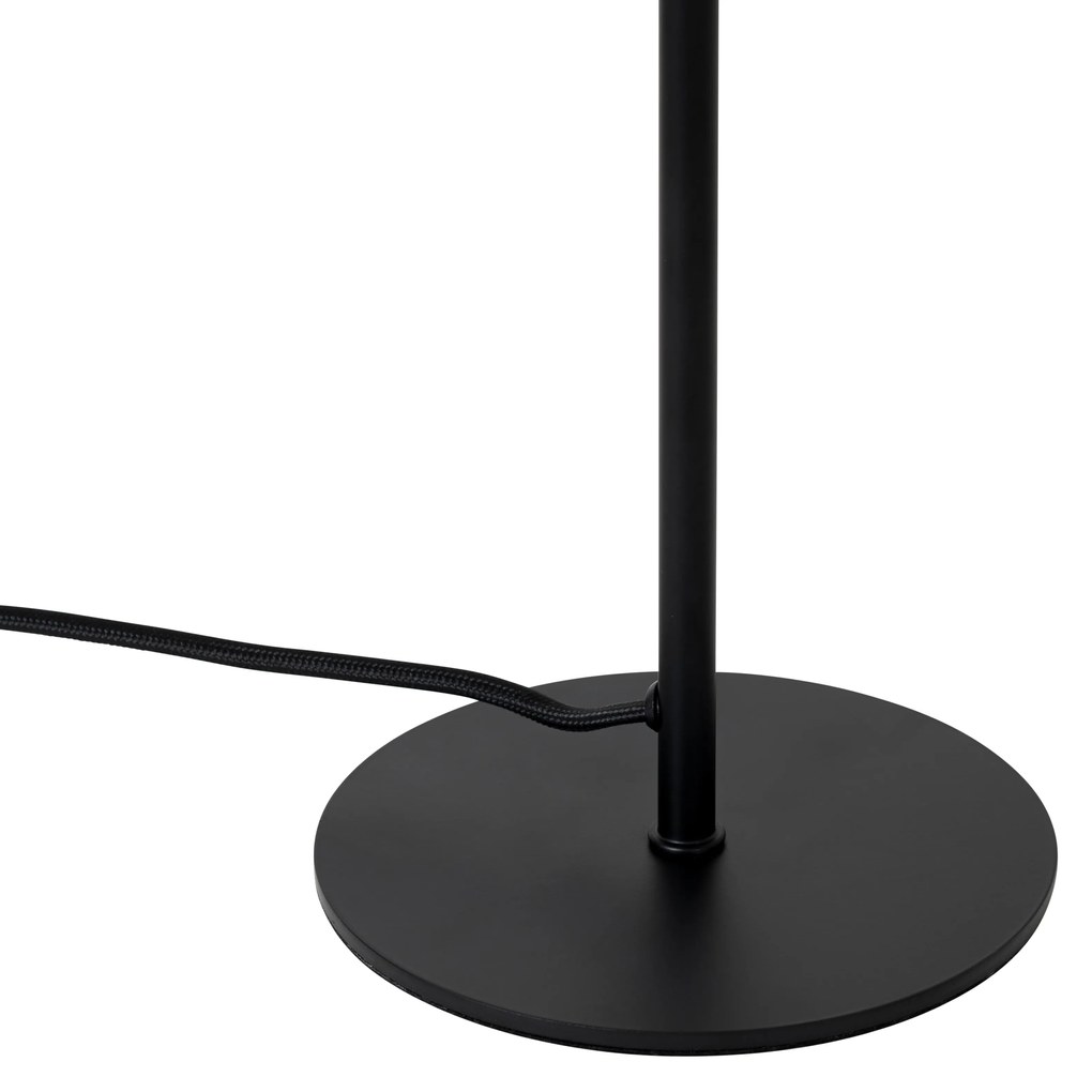 Дизайнерска настолна лампа черна - Triangolo