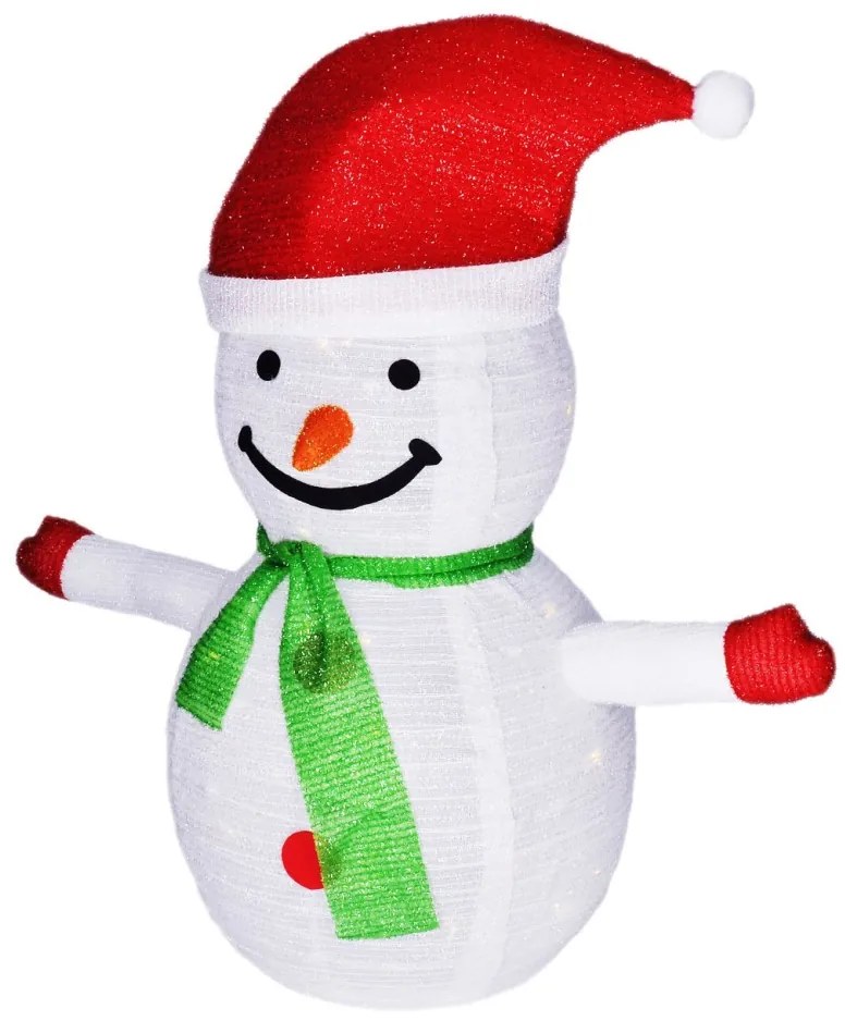 Brilagi - LED външна коледна декорация 40xLED/3xAA IP44 снежен човек